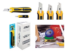 OLFA UTC-1, 17.5 мм, двухкомпонентный корпус, нож с трапециевидным лезвием (OL-UTC-1)