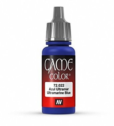 Game Color Ultramarine Blue 17 ml.