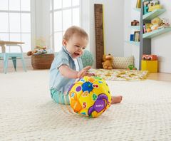 Fisher-Price Развивающая игрушка Музыкальный Футбольный мячик 