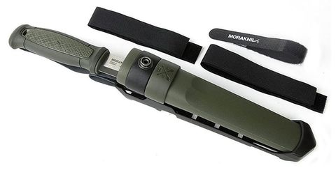 Нож Morakniv Kansbol Multi-mount разделочный, лезвие: 109 mm, хаки (12645)