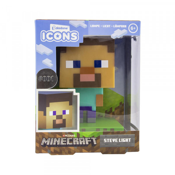 Светильник Minecraft Steve Light – купить за 1550 руб | ЧУК И ГИК ...