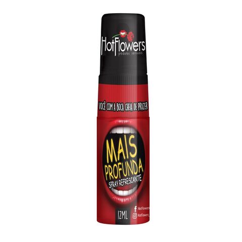 Спрей Mais Profunda для оральных ласк с охлаждающим эффектом - 12 мл. - HotFlowers HC517