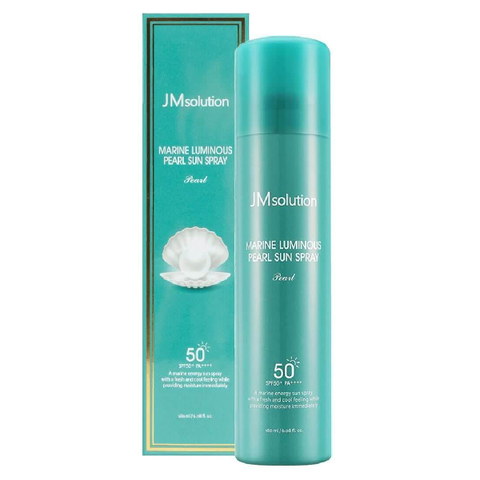 Спрей мист для лица солнцезащитный JM Solution Marine Luminous Pearl Sun Spray SPF 50+, 180 мл