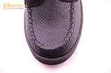 Ботинки для мальчиков из натуральной кожи на липучках Лель (LEL), цвет черный. Изображение 18 из 18.