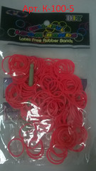 Набор из РЕЗИНОК Rubber Band одноцветные ароматизированные (200 шт.), арт. К-100