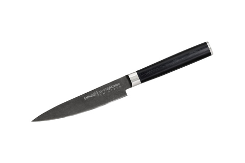 Нож Samura универсальный Mo-V Stonewash, 12,5 см, G-10