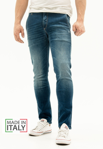 Джинсы The.Nim Standard Ronnie "Slant Pocket" Organic Cotton Eco Medium Blue