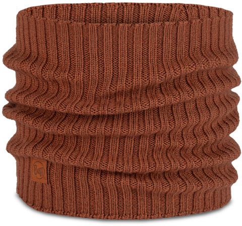 Модный шарф-труба Buff Knitted Neckwarmer Norval Cinnamon фото 1