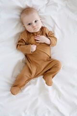 Слип на молнии в рубчик (бронза)