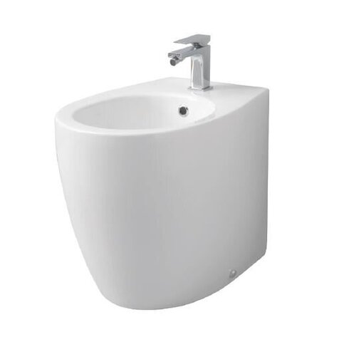 ArtCeram Step STB002 01 00 Биде, Artceram, Step, тип установки-напольный, ширина, мм-360, глубина, мм-510, высота, мм-400, форма чаши-овальная, отверстия для смесителя-1, крепления в комплекте, цвет-Glossy White