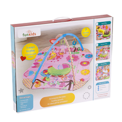 Funkids Развивающий игровой коврик с бортиками, 