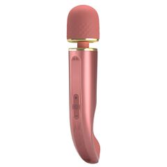 Персиковый жезловый вибратор Power Wand - 29 см. - 