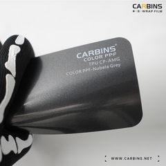 Carbins Color PPF Nubela Grey CP AMG серая цветная полиуретановая защитная антигравийная пленка