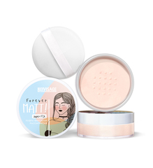 LuxVisage Пудра-фиксатор рассыпчатая Forever MATT! super FIX, Бесцветный