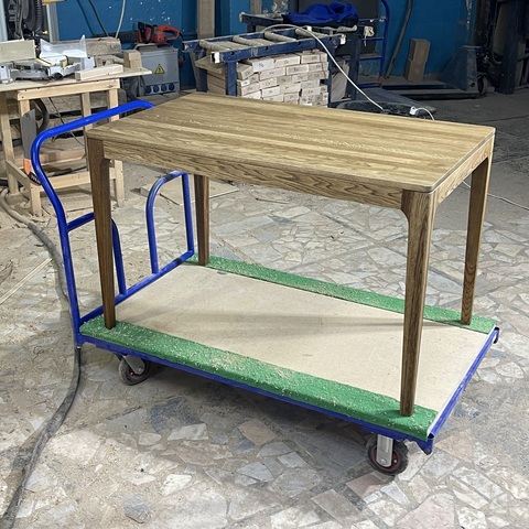 Прямоугольный кухонный стол из дерева - ZIGGY 20