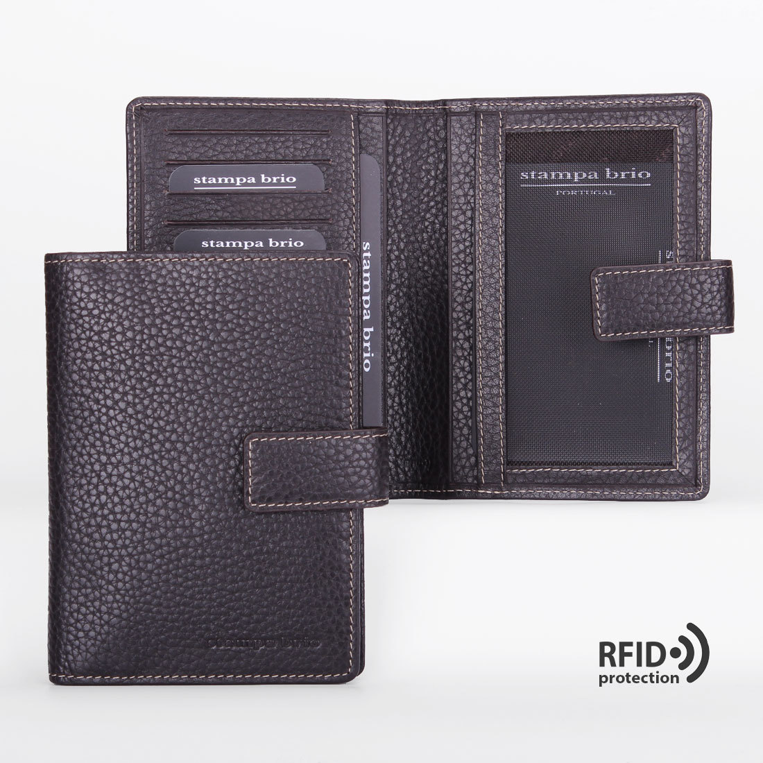 212 R - Обложка для паспорта с RFID защитой