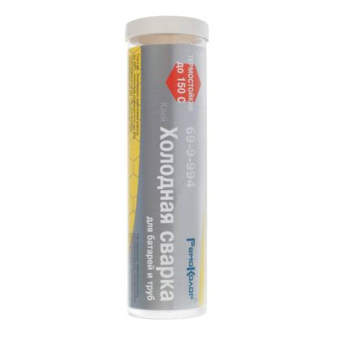 РемоКолор 69-9-994 Клей Холодная сварка для батарей и труб, 60г, (шт.)
