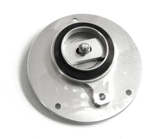 Лючок бензобака с быстросъемной крышкой для Yamaha / Серебристый