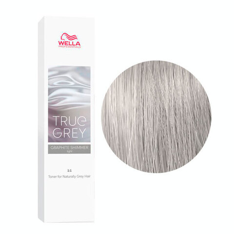 Wella Professionals True Grey Graphite Shimmer Light - Тонер для натуральных и седых волос