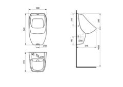 ПИССУАР SANTEK ГАЛА