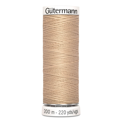 Нитки швейные Gutermann Sew-All 100/200 м (170 кэмел)