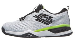 Теннисные кроссовки Lotto Raptor Hyperpulse 100 Speed - all white/all black/sharp green