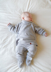 Флисовый костюм "Cute" (серый)