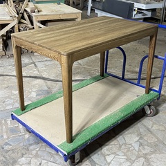 Прямоугольный кухонный стол из массива дуба - ZIGGY 20