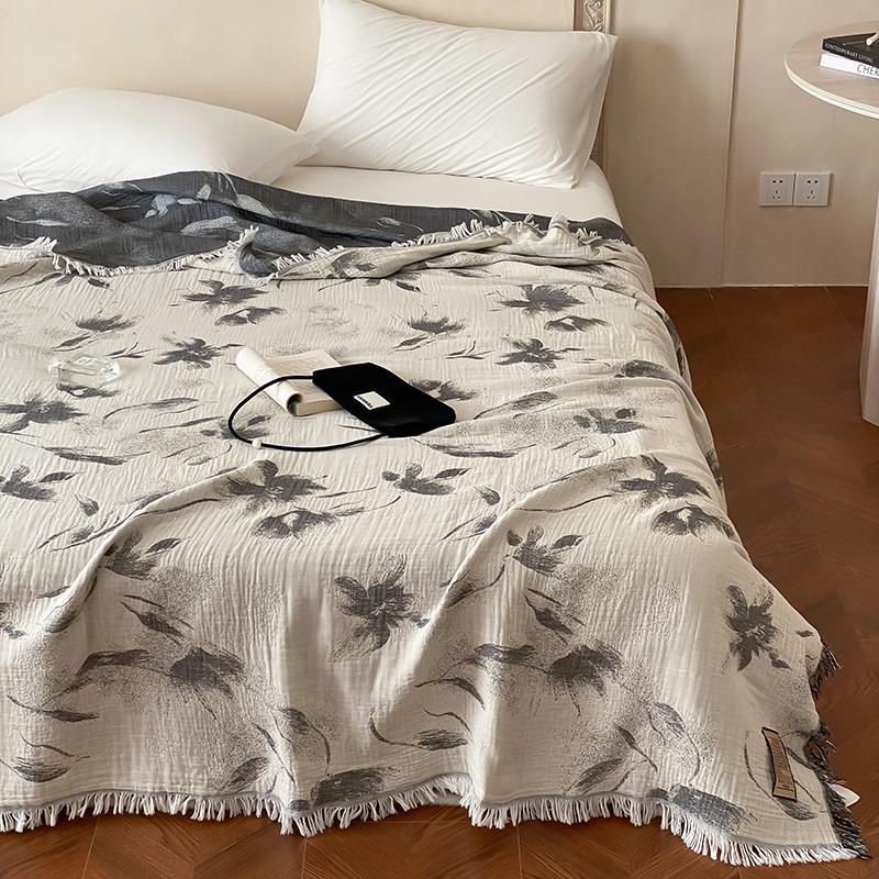 Плед Zephyr home Муслин 200х230 Серый