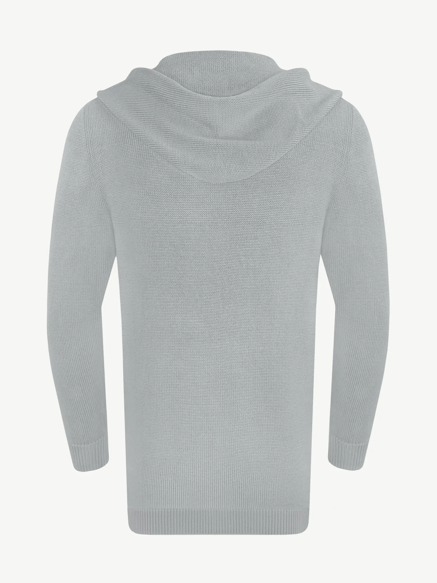 Кардиган с капюшоном из мягкой шерсти