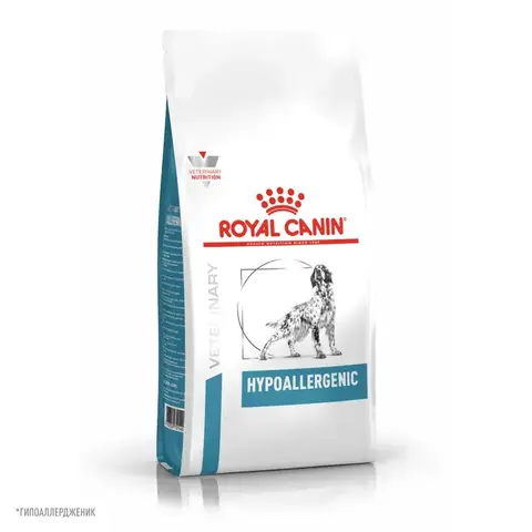 Royal Canin Hypoallergenic для собак при пищевой аллергии 4 кг
