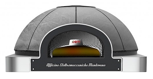 Печь подовая OEM-ALI Dome (OM08207) электрическая для неаполитанской пиццы, версия в случае заказа без стенда
