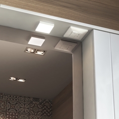 Шкаф навесной с зеркалом Diana 700 (правый) со спотом