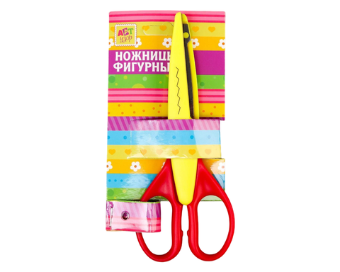 Ножницы детские фигурные ассорти AR-6022