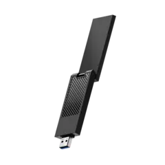 USB-адаптер Cudy WU6500 Wi-Fi 7 BE6500 с высоким коэффициентом усиления, 2,4/5/6 ГГц, до 6452 Мбит/с, USB 3.0