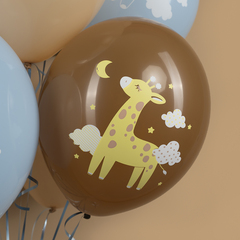 К512 12''/30 см, Любимые зверята, Ассорти, пастель, 2 ст, 25 шт.