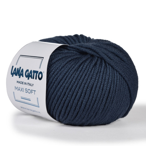 Пряжа Lana Gatto Maxi Soft 5522 джинс