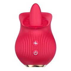 Вибратор-язычок Boys of Toys Petal Bliss, красный, 9 см