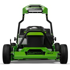 Газонокосилка Greenworks GC82LM30S 82V (76 см) самоходная аккумуляторная, без АКБ и ЗУ