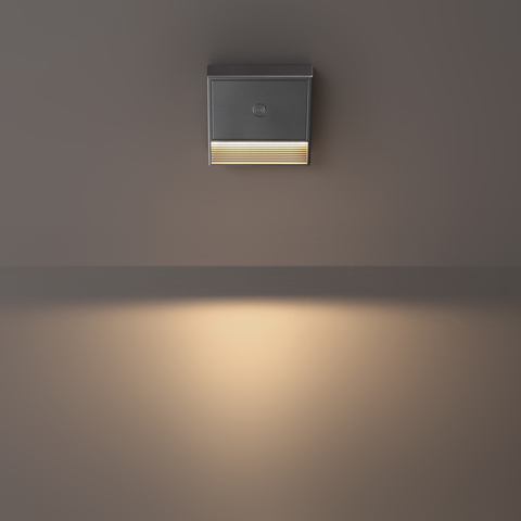 359710 OVER NT25 434 серый Светильник накладной сенсорный для лестниц IP20 LED 0.4W 3000К 1000mAh Li-ion, 5V VESPERA