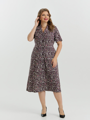 4536 Халат на пуговицах