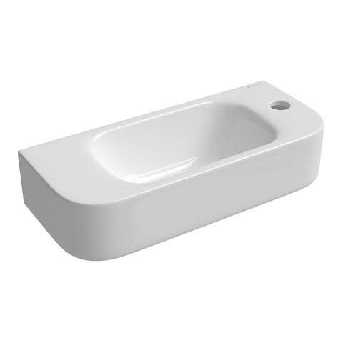 Aqueduto PEQ0110 AQD PEQUENO Раковина подвесная прямоугольная мини, 500*215, белый глянцевый