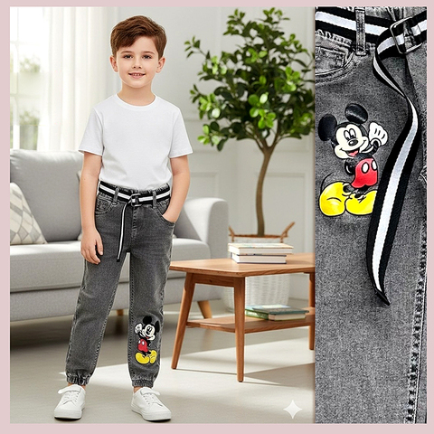 Джинсы мальчику (1-6) 260226-XL9056