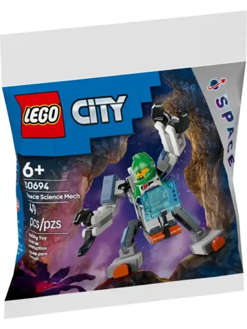 Конструктор City 30694 Космический научный робот