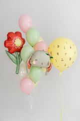 Набор гелиевых шаров Цветочное настроение