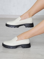 Лоферы женские демисезонные натуральная кожа