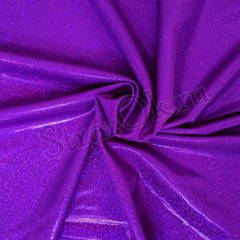 Купить оптом голографический фиолетовый бифлекс Purple Velvet Glitter в интернет-магазине Strazok.ru