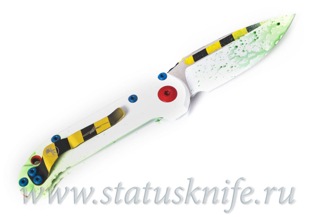 Нож Microtech LUDT 1135S-1GBS White Ghostbuster Limited