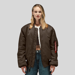 Бомбер Alpha Industries MA-1 Espresso (Темно-коричневый)