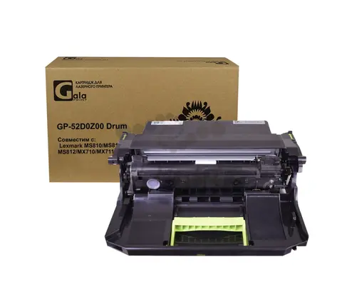Драм-картридж GP-52D0Z00 для принтеров Lexmark MS810, MS811, MS812, MX710, MX711 Drum 100000 копий GalaPrint